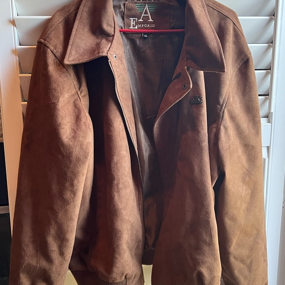Empirio Collezione Suede Jacket XXL - Picture 2 of 8